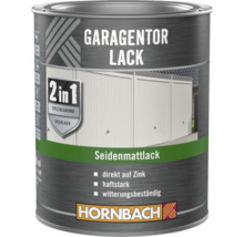 Laque pour porte de garage 2 en 1 HORNBACH mate satinée blanc 750 ml
