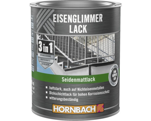 HORNBACH Eisenglimmer Metallschutzlack DB 703 eisengrau 750 ml HORNBACH Eisenglimmer Metallschutzlack DB 703 eisengrau 750 ml