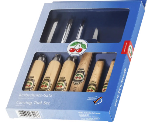 Ensemble écailleur de copeaux Cerises 6 pcs Ensemble écailleur de copeaux Cerises 6 pcs