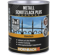 Peinture anti-rouille Plus HORNBACH brillant anthracite 750 ml
