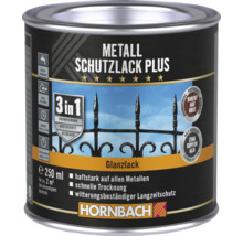 Peinture de protection du métal Plus HORNBACH gris signalisation brillant 250 ml