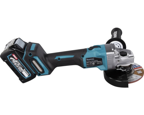 Akkubetriebener Winkelschleifer von Makita mit Akku
