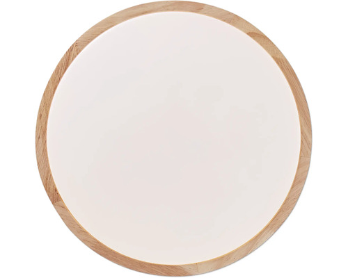 Runde Tischplatte mit Holzrahmen