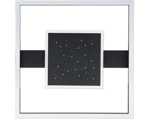Quadratische Deckenleuchte mit Sternenmuster