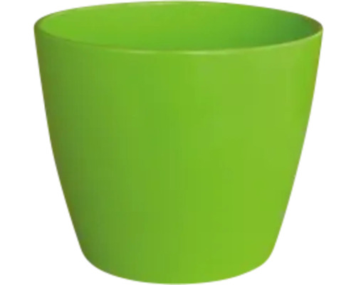 Cache-pot Jarah céramique Ø 12 x 12 x 10 cm vert