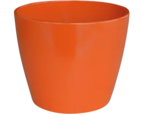 Cache-pot Jarah céramique Ø 12 x 12 x 10 cm orange