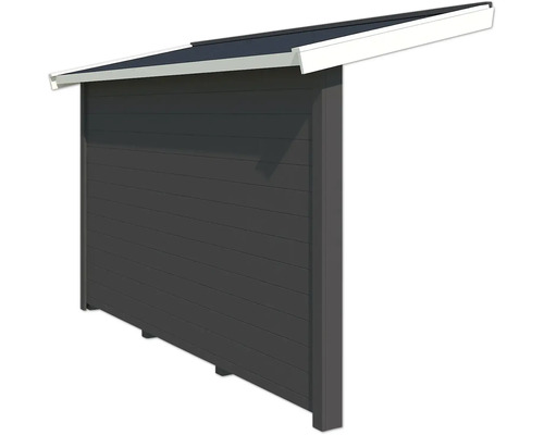 Abri de jardin avec toit monopente