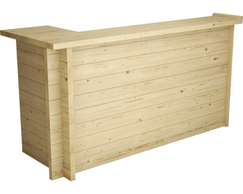 Holzbar für den Garten