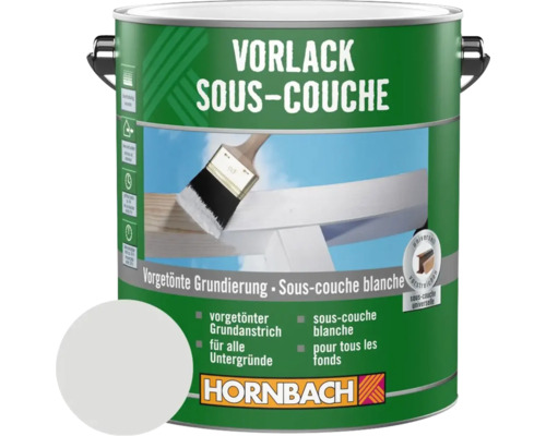 Vorlack Grundierung für alle Untergründe im Farbeimer