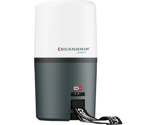 Lampe de travail Scangrip Area 6 Connect 360° IP54 54W 6000 lm anthracite compatible avec le système de batterie Metabo/CAS