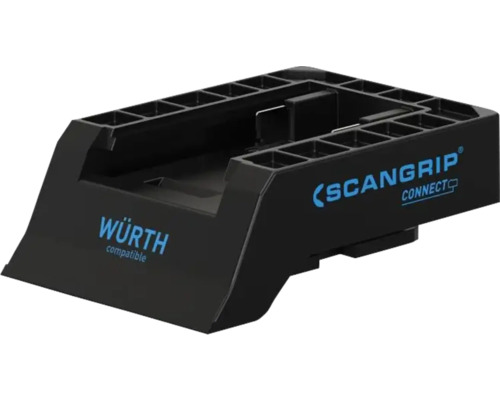 Adaptateur Scangripp Connector avec système de sécurité de batterie pour batteries 18/20-V compatible avec Würth