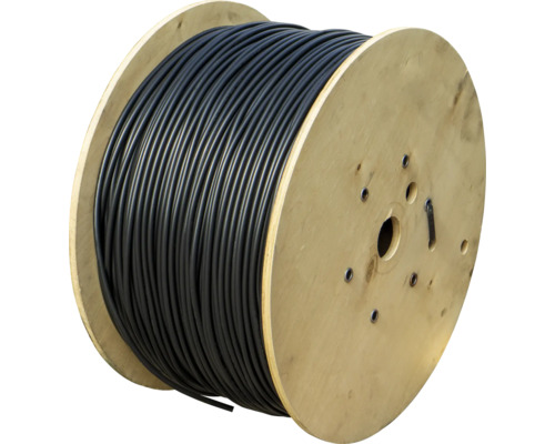 Câble souterrain NYY-J 3x1,5 mm² tambour pro 1000 m noir