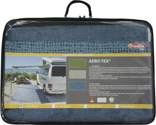 Tapis tente Aero-Tex vert 250x600 cm