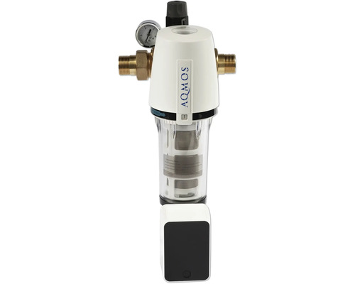 Filtre à eau avec manomètre et raccord d''eau de rinçage