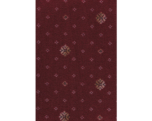 Moquette Velours Posada rouge FB10 largeur 400 cm (au mètre)