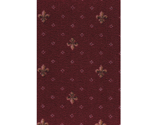 Moquette Velours Locanda rouge 400 cm de largeur (au mètre)