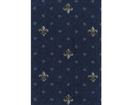 Moquette Velours Locanda bleu marine 400 cm de largeur (au mètre)