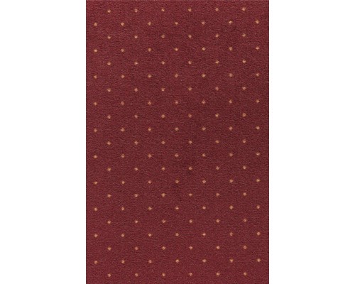 Moquette Velours Aktua rouge 400 cm de largeur (au mètre)