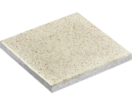 Dalle de terrasse en béton iStone Brilliant caramel-beige 40x40x4cm Dalle de terrasse carrée en pierre