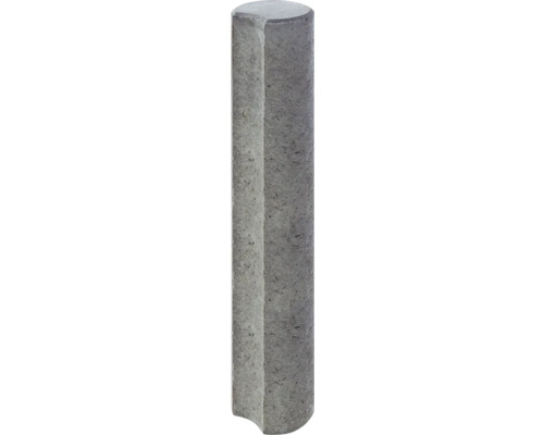Rundpalisade iMount mit Hohlkehle grau 11 cm x 100 cm Rundpalisade iMount mit Hohlkehle grau 11 cm x 100 cm