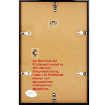 Rückseite eines Bilderrahmens mit Aufhängern