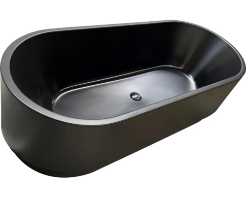 Baignoire îlot en acrylique sanitaire avec garniture de vidange