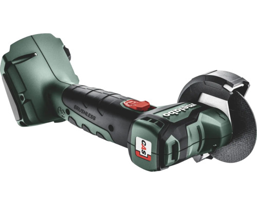 Meuleuse d'angle sans fil Metabo 18 V CC 18 LTX BL 76 mm, sans batterie ni chargeur