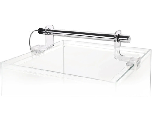 Support de LED pour aquarium sera Scaper Cube Light Set Tube Holder avec 1 LED daylight sunrise 360 support en verre acrylique pour tous les sera scaper cubes de 40 cm Aquarium avec lampe et support