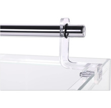 Aquarium LED Halter sera AquaTank Light Set Tube Holder mit 1 LED daylight sunrise 820 Acrylglashalter für alle sera Aqua Tank 80 cm