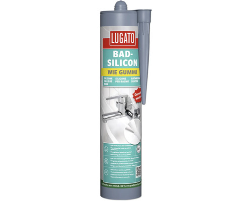 Silicone de salle de bains Lugato Comme du caoutchouc anthracite 310 ml-0