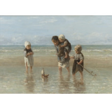 Leinwandbild Kinder des Meeres 100x70 cm