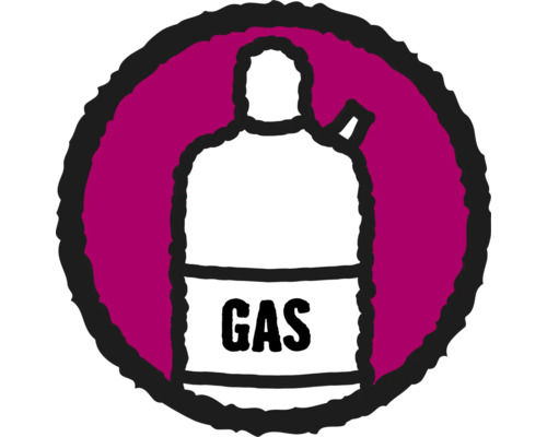BOUTEILLE CONSIGNÉE gaz carbonique CO2 adaptée à Sodastream, remplissage de 425 g bouteille consignée 10031076