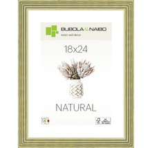 Cadre photo bois naturel vert 18x24 cm