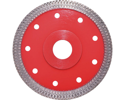 Diamanttrennscheibe mit Kühlöffnungen für Winkelschleifer