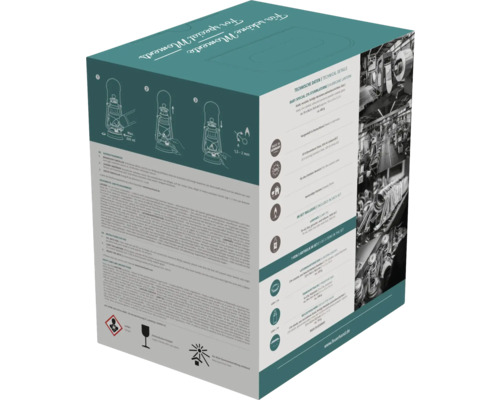 Verpackung einer Starklichtlaterne für besondere Momente