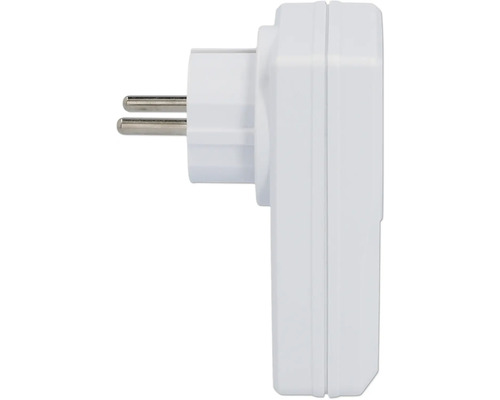 Prise de contact de protection blanche de profil