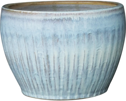 Pot pour plantes Elite Fanwave Ø 45 cm h 31 cm bleu