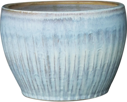 Pot pour plantes Elite Fanwave Ø 36 cm h 26 cm bleu