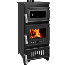 Cuisinière à bois avec four et feu