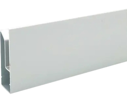 Profilé de guidage latéral montage dans une niche blanc