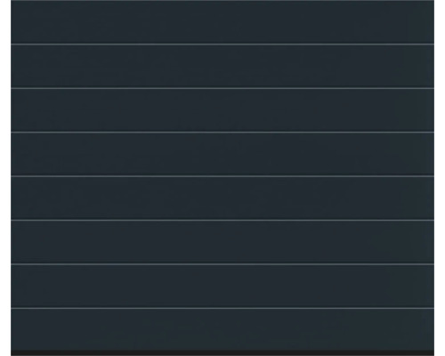 Garagentor mit horizontaler Sicke