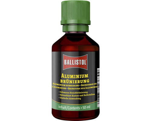 Ballistol Brunissage aluminium, flacon de 50 ml