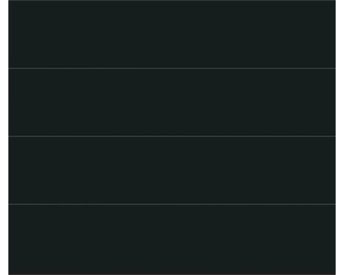 Garagentor mit horizontaler Sicke