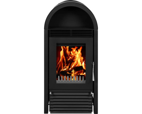 Poêle Marbella corps beige revêtement acier 12,3 kW Poêle Marbella corps beige revêtement acier 12,3 kW