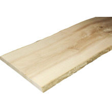 Planche en bois avec bord d''arbre