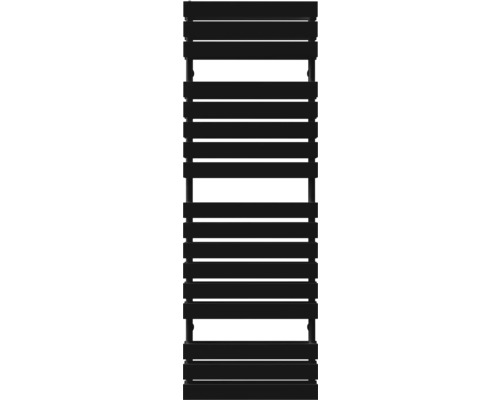 Designheizkörper ROTHEIGNER STRIPE 1780 x 500 mm schwarz matt Anschluss Mittig unten