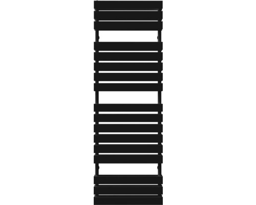 Radiateur design Rotheigner STRIPE 1780 x 500 mm noir mat raccordement en bas au centre Radiateur design Rotheigner STRIPE 1780 x 500 mm noir mat raccordement en bas au centre