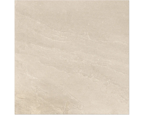 Carrelage sol et mur en grès-cérame fin Meran 59,7 x 59,7 x 0,6 cm beige crème mat rectifié