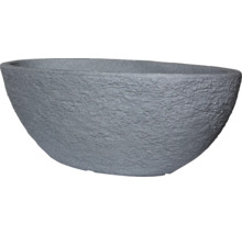 Pflanzschale geli Kunststoff Ø 69,5 x 39 x 27 cm grau
