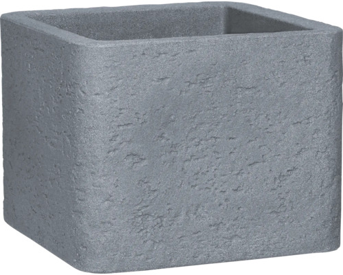 Coupe pour plantes geli plastique Ø 50 x 50 x 39 cm gris Jardinière carrée